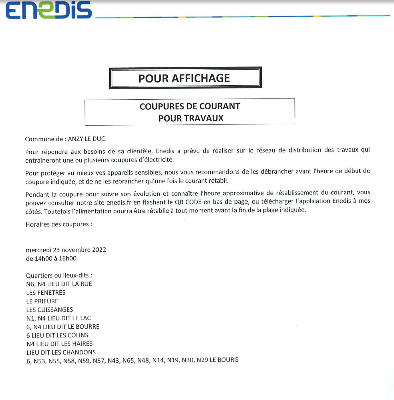 Coupures